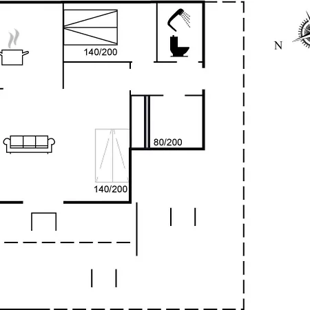 Hébergement de vacances Lovis - 570m From The Sea By Interhome Tranekær